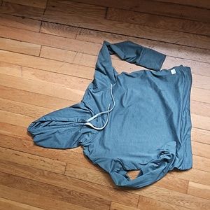 Vuori Halo Essential Hoodie Forest Green